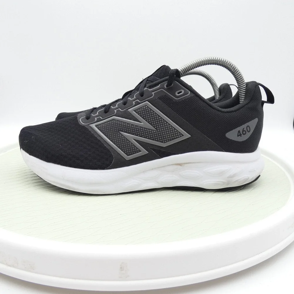 New Balance 460 v4 Mens Running Shoes Black White M460LK4 10.5 Wide 2E Sneaker